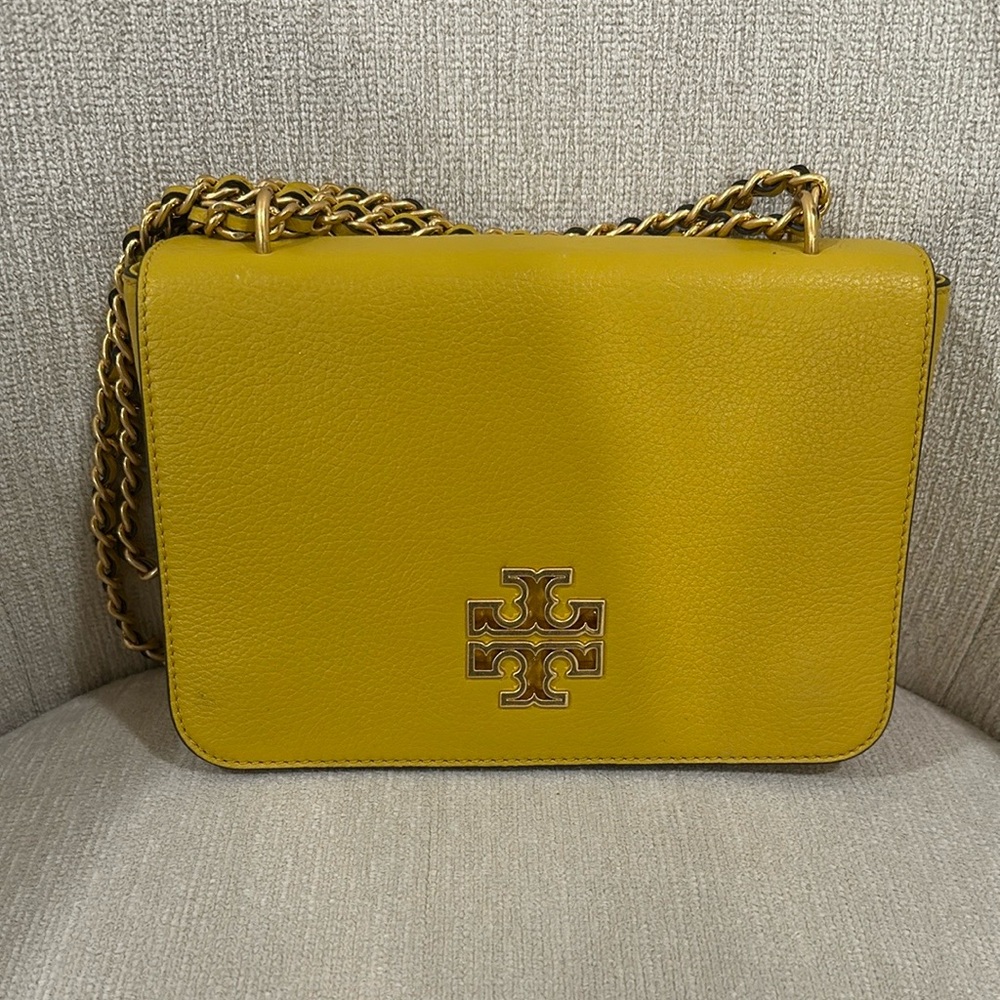 Tory Burch Yellow Crossbody Bag